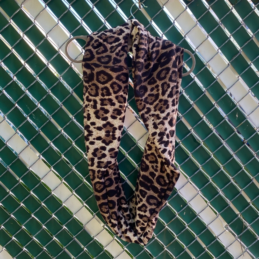 Cheetah Print Aldo Infinity Scarf